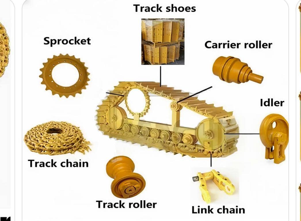 Excavator undercarriage parts Ghana