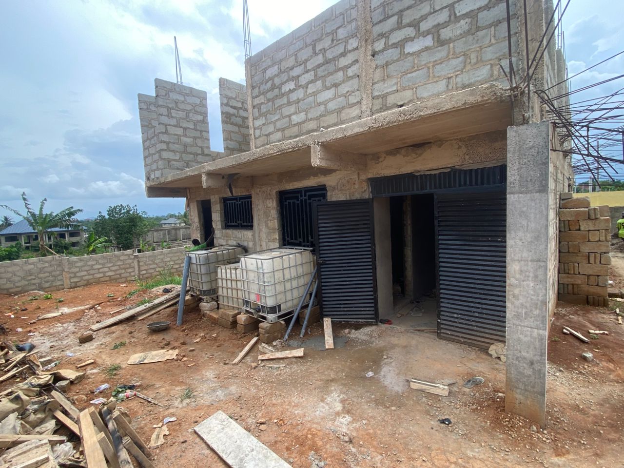 Heavy machinery parts warehouse in Mpatado, Western Region